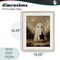 Stupell Industries Ghost with Black Kitten Framed Print Under Glass, design by Arlington Prints